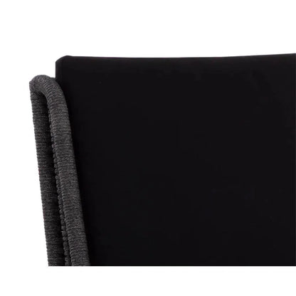 SUNPAN Sorrento Fabric Outdoor Armless Dining Chair