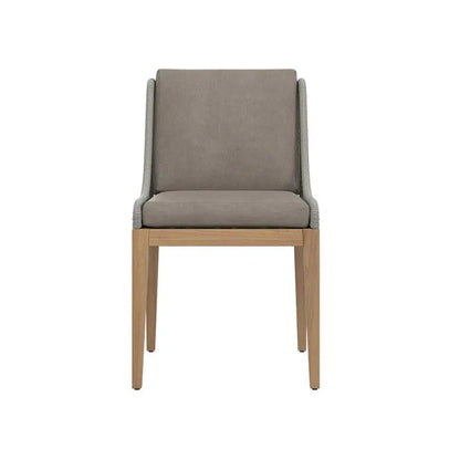 SUNPAN Sorrento Fabric Outdoor Armless Dining Chair