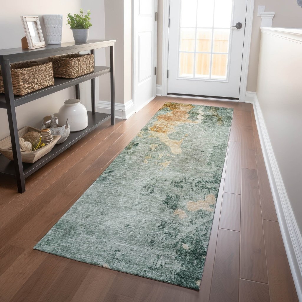 Stanley Blue Washable Indoor - Outdoor Rug - LOOMLAN - LOOMLAN Rugs - Outdoor Rugs