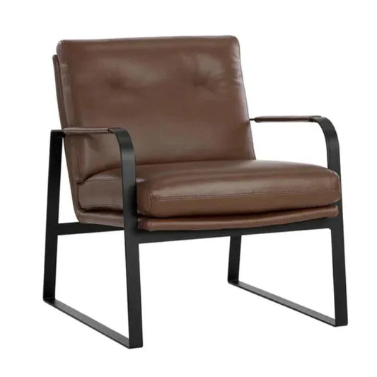 SUNPAN Sterling Leather Lounge Chair