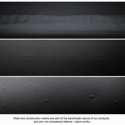 Noir Steward Black Round Coffee Table