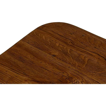 Sarreid Stewart Natural Wood Square Side Table