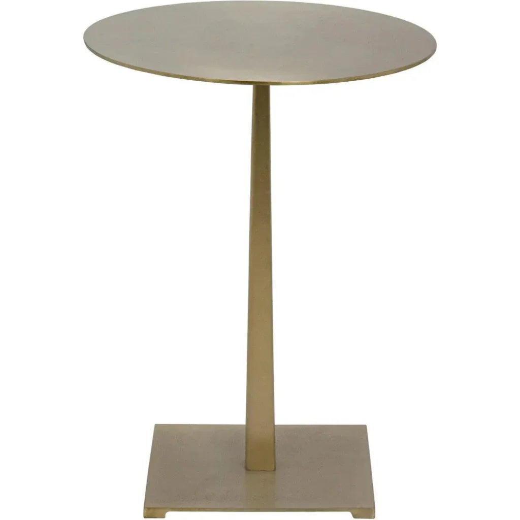 Noir Stiletto Round Side Table