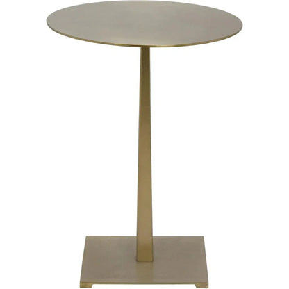 Noir Stiletto Round Side Table