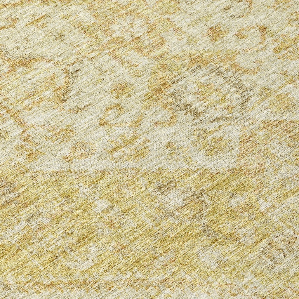 LOOMLAN Rugs Stockholm Gold Washable Indoor-Outdoor Rug