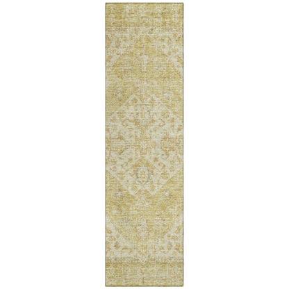 LOOMLAN Rugs Stockholm Gold Washable Indoor-Outdoor Rug