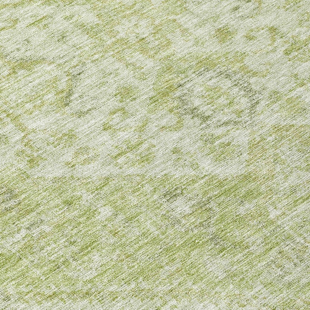 LOOMLAN Rugs Stockholm Green Washable Indoor-Outdoor Rug