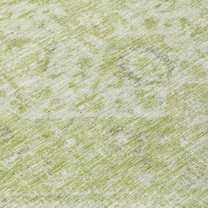 LOOMLAN Rugs Stockholm Green Washable Indoor-Outdoor Rug