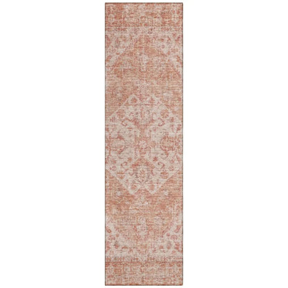 LOOMLAN Rugs Stockholm Orange Washable Indoor-Outdoor Rug