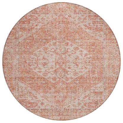 LOOMLAN Rugs Stockholm Orange Washable Indoor-Outdoor Rug