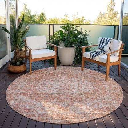 LOOMLAN Rugs Stockholm Orange Washable Indoor-Outdoor Rug