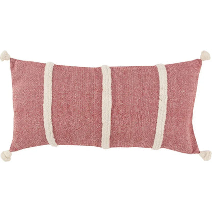 LOOMLAN Stripe Lumbar Pillow For Chairs & Couch Anette
