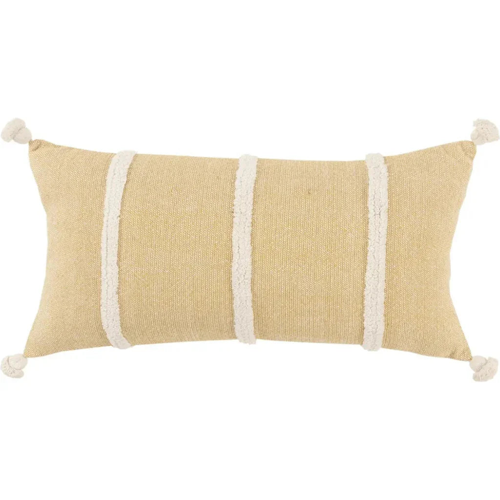 LOOMLAN Stripe Lumbar Pillow For Chairs & Couch Anette