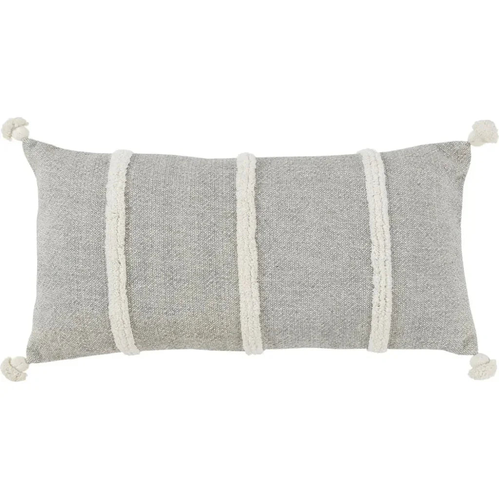 LOOMLAN Stripe Lumbar Pillow For Chairs & Couch Anette