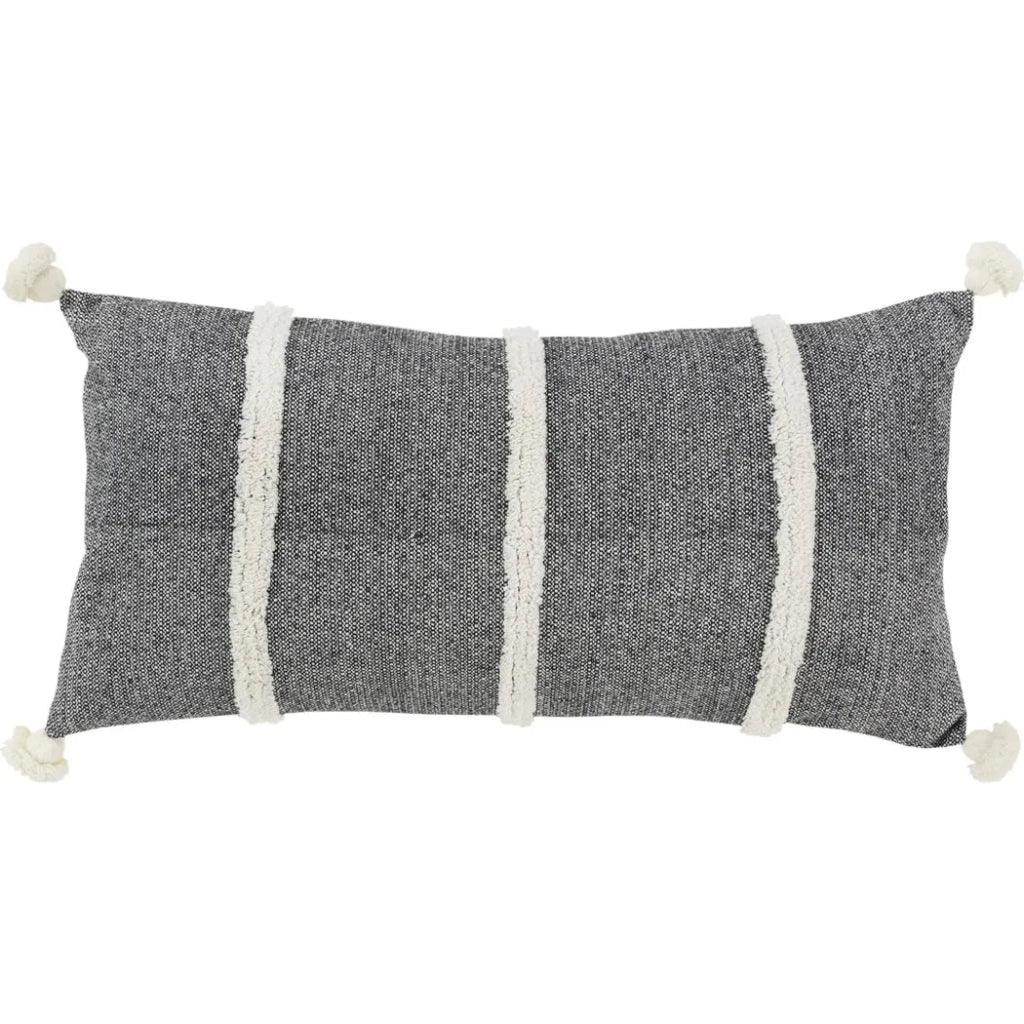 LOOMLAN Stripe Lumbar Pillow For Chairs & Couch Anette