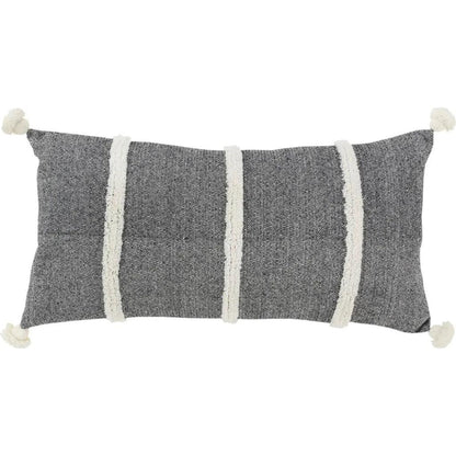 LOOMLAN Stripe Lumbar Pillow For Chairs & Couch Anette
