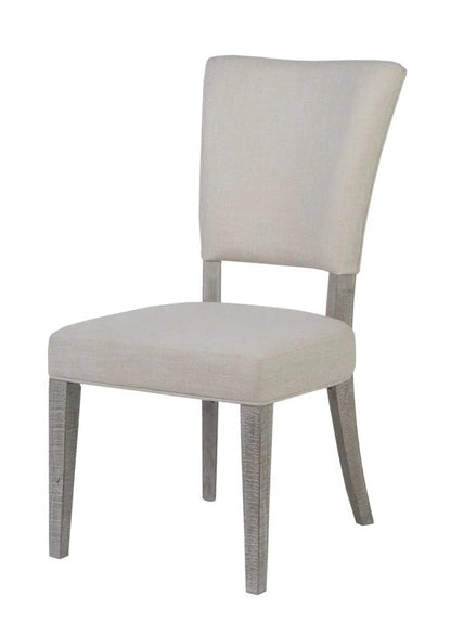 Studio 20 Off - White Fabric Dining Chair (Set of 2) - LOOMLAN - Palmetto Home - Dining Chairs