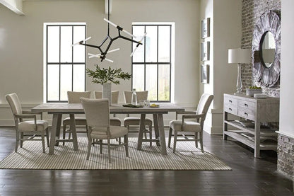 Studio 20 Off - White Fabric Dining Chair (Set of 2) - LOOMLAN - Palmetto Home - Dining Chairs