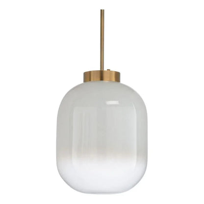 Subway Large Vintage Milk Glass Light Pendant