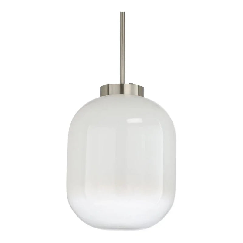 Subway Large Vintage Milk Glass Light Pendant