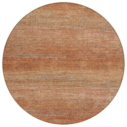 LOOMLAN Rugs Suma Orange Washable Indoor-Outdoor Rug