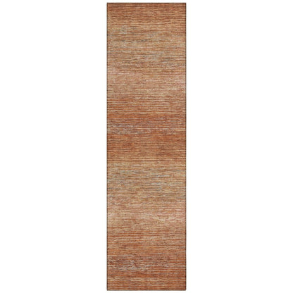 LOOMLAN Rugs Suma Orange Washable Indoor-Outdoor Rug