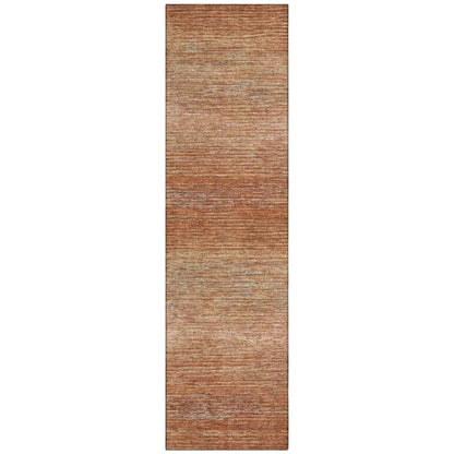 LOOMLAN Rugs Suma Orange Washable Indoor-Outdoor Rug