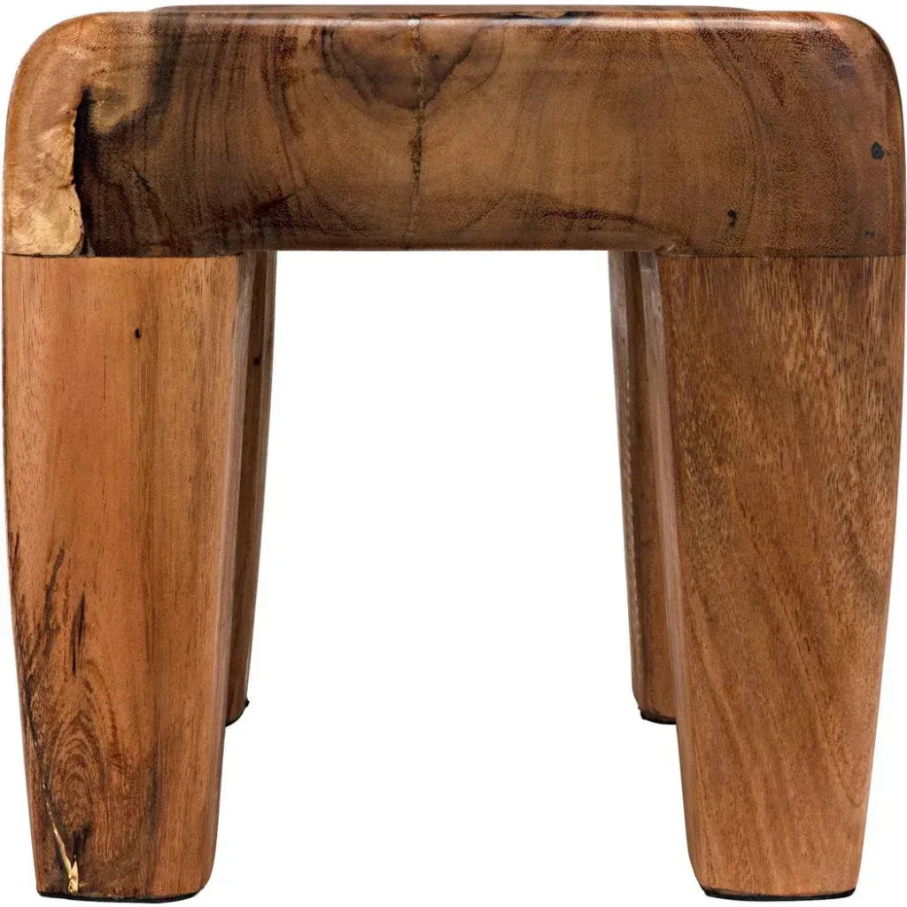 Sumo Square Wood Stool