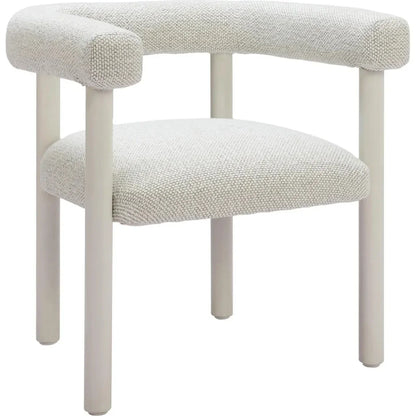 Zuo Modern Sunbath Aluminum White Dining Arm Chair 2PC