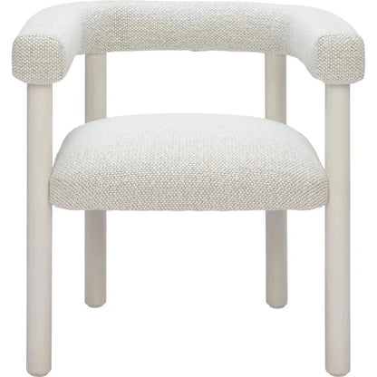 Zuo Modern Sunbath Aluminum White Dining Arm Chair 2PC