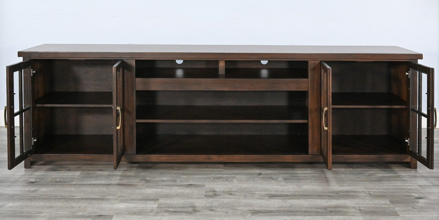 Sunny D Alpine Four Doors Media Console