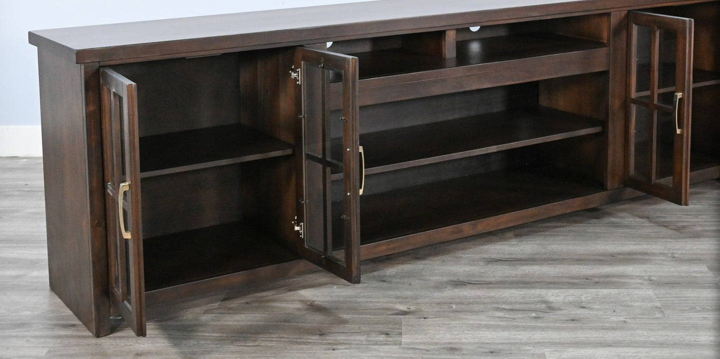 Sunny D Alpine Four Doors Media Console