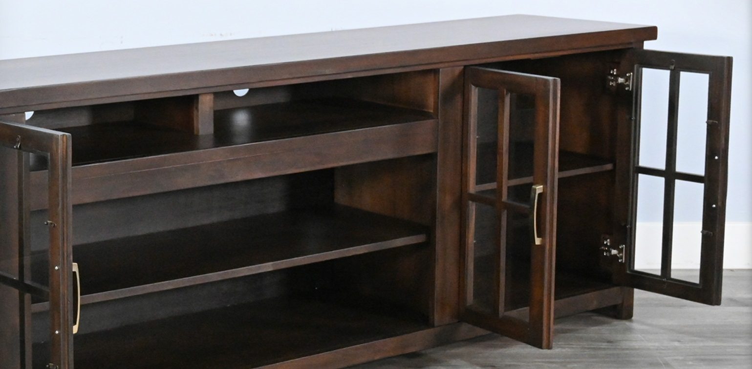 Sunny D Alpine Four Doors Media Console