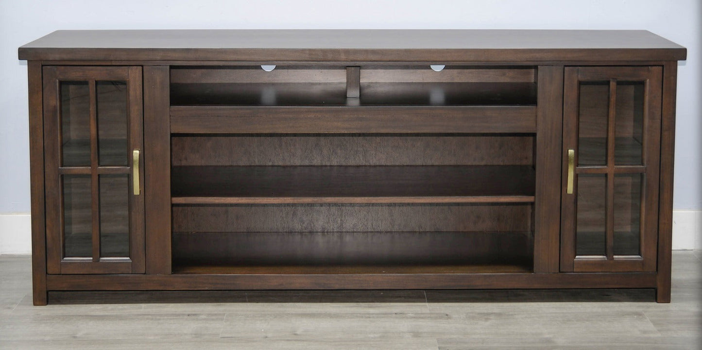 Sunny D Alpine Two Doors Wooden Media Console