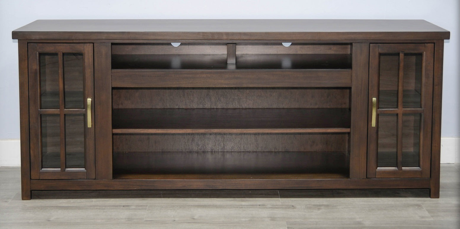 Sunny D Alpine Two Doors Wooden Media Console