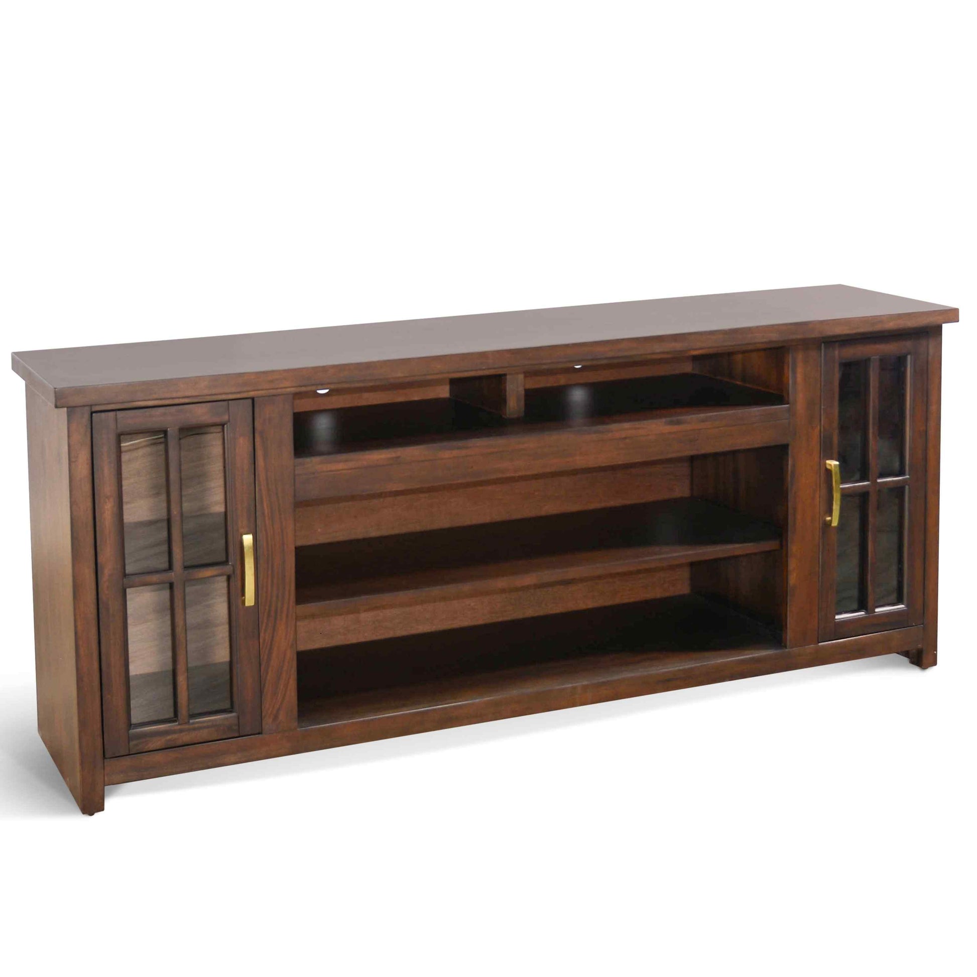 Sunny D Alpine Two Doors Wooden Media Console