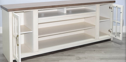 Sunny D Alpine Two Doors Wooden Media Console