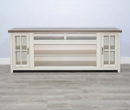 Sunny D Alpine Two Doors Wooden Media Console
