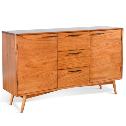 Sunny D American Modern Mid-Century Wood Sideboard