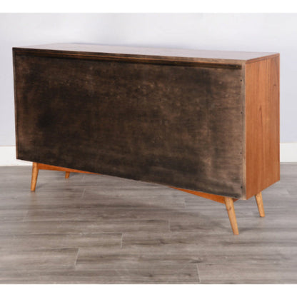 Sunny D American Modern Mid-Century Wood Sideboard