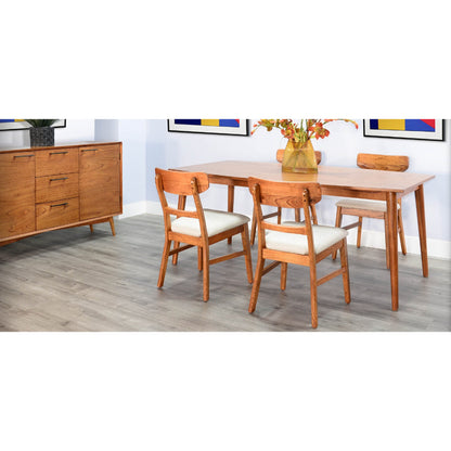 Sunny D American Modern Mid-Century Wood Sideboard