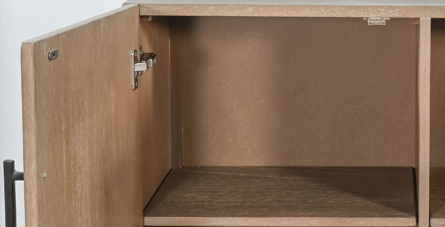 Beaumont Two Doors Wooden Accent Cabinet