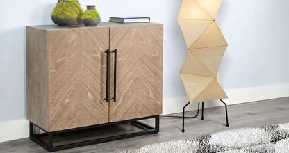 Beaumont Two Doors Wooden Accent Cabinet