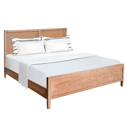 Belinda Wooden Brown Bed