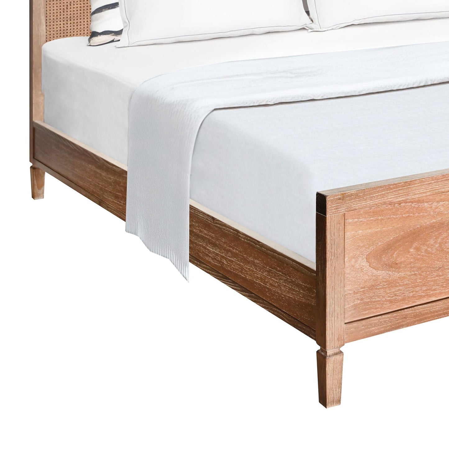 Belinda Wooden Brown Bed