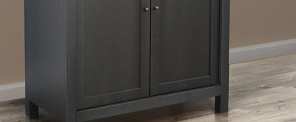 Crescent Hill Arched Two Doors Wooden Display Cabinet