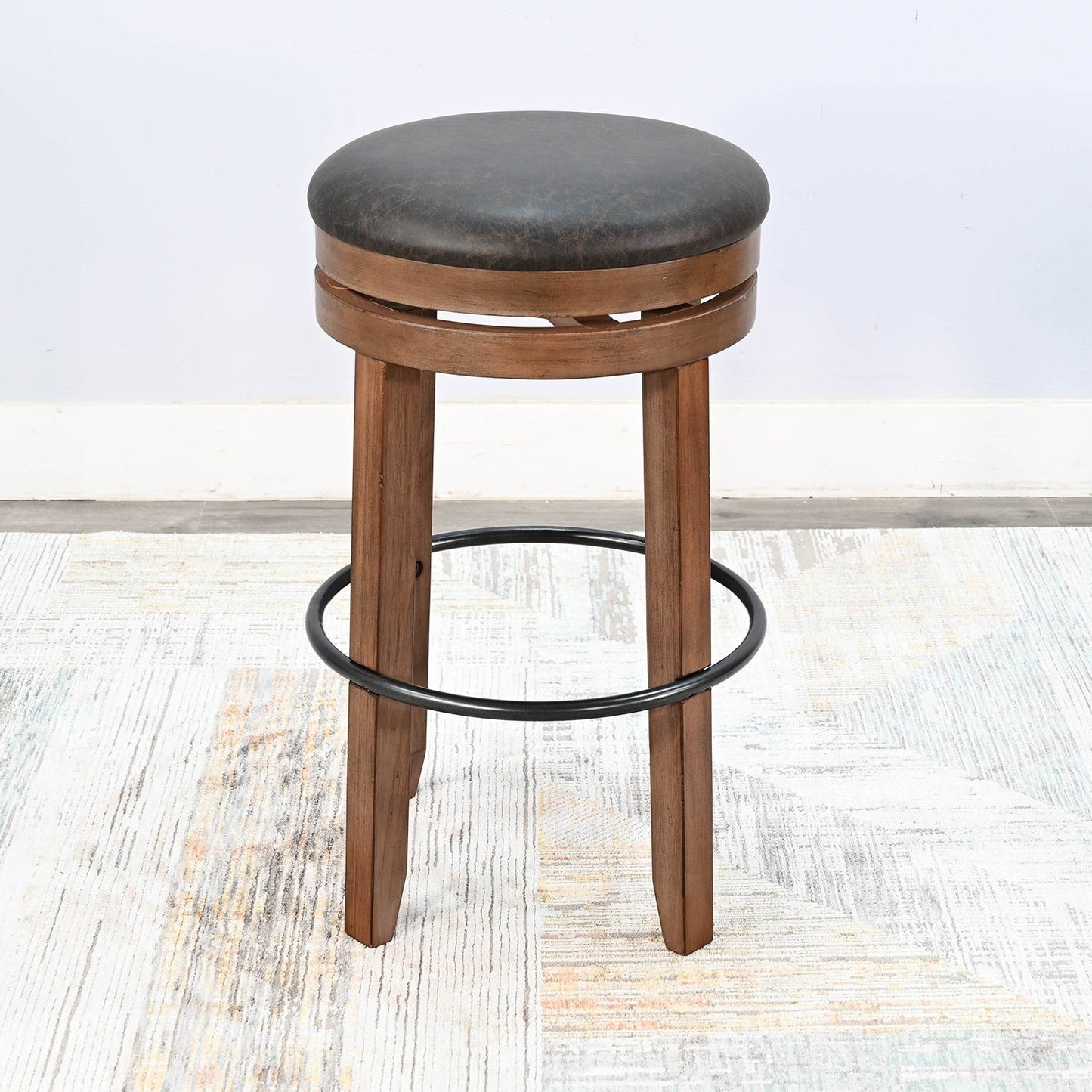Sunny D Doe Valley Swivel Barstool 2PC