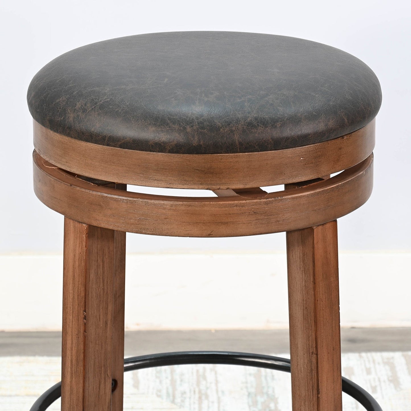 Sunny D Doe Valley Swivel Barstool 2PC