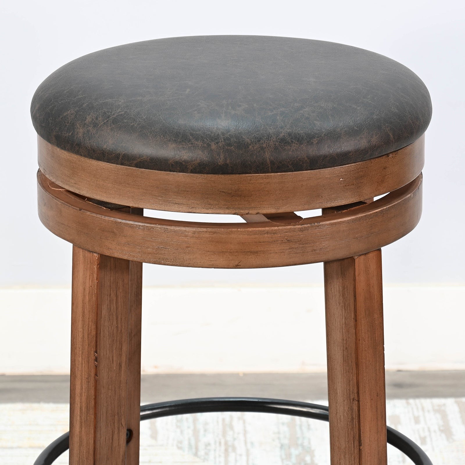 Sunny D Doe Valley Swivel Barstool 2PC