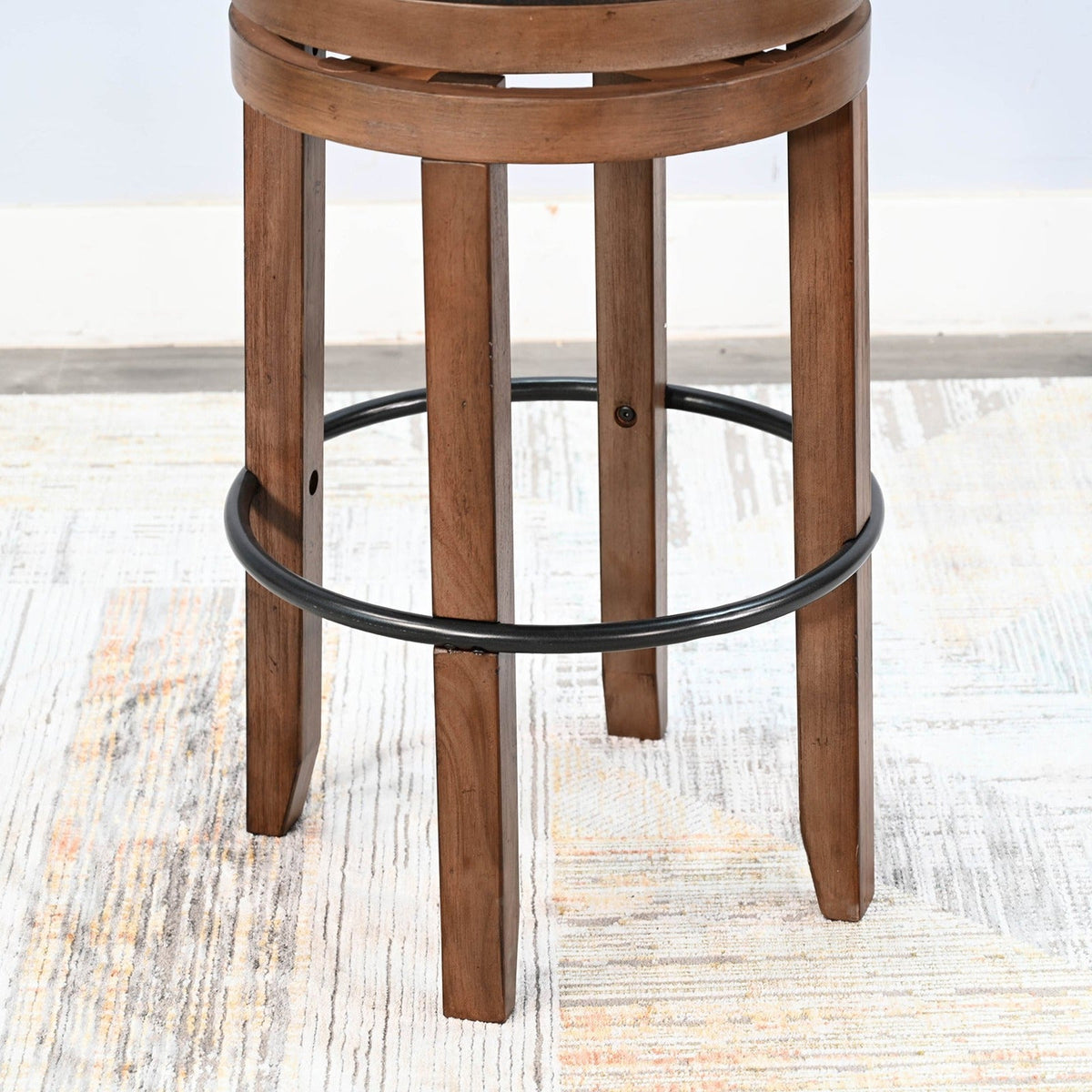 Sunny D Doe Valley Swivel Barstool 2PC